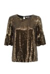 Blusa in full paillettes - 1