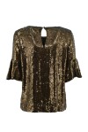 Blusa in full paillettes - 2