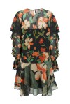 Short floral dress - 2