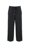 Fluid trousers with drawstring - 1