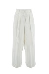 Pantaloni classici modello crop - 1