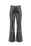 Full sequin flared trousers - 1