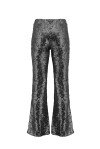 Full sequin flared trousers - 2