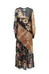 Long multi patterned dress - 2