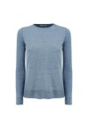 Maglia girocollo in lana biologica - 1
