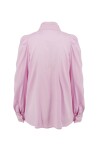 Blusa con fusciacca al collo - 2