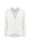 Cardigan con bottone - 1