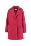Solid color two-button coat - 1