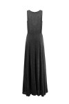 Elegant dress with knot drape - 2