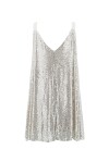 Mini dress with sequins - 2