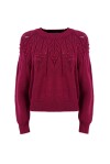 Decorated crewneck sweater - 1