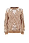 Geometric patterned sweater - 1