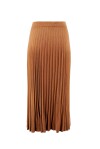 Pleated knit skirt - 2