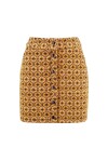 Optical texture miniskirt - 1