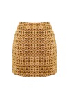 Optical texture miniskirt - 2