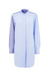 Long shirtdress in cotton - 1