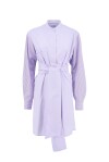 Long shirtdress in cotton - 1