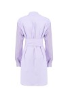 Long shirtdress in cotton - 2