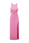 Long dress with porthole on the side - 1