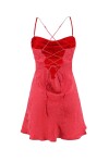 Mini dress with laces - 2