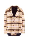 Plaid-effect tartan jacket - 1