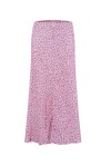 Long floral print skirt - 1