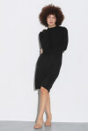 Knitted midi dress - 3