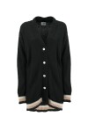 Alpaca and mohair blend cardigan - 1