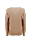 V-neck sweater in mixed wool and cashmere - 2