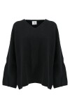 V-neck sweater in extrafine merino wool - 1