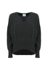 Box model V-neck sweater - 1