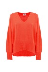 Maglione scollo a V modello scatola - 1