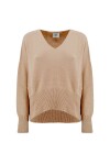 Box model V-neck sweater - 1