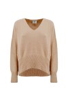 Box model V-neck sweater - 1