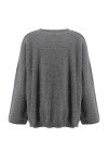 V-neck sweater in extrafine merino wool - 2