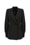 Blazer due bottoni con maniche morbide - 1