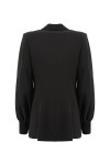 Blazer due bottoni con maniche morbide - 2