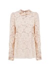 Blusa in pizzo ricamato - 1