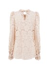 Embroidered lace blouse - 2