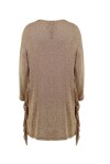 Lurex cardigan with fringes - 2