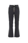 Jeans scuro modello boot-cut - 1