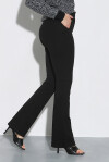 Tight-fitting flare trousers - 4
