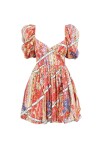 Printed patterned dress - 1