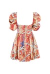 Printed patterned dress - 2