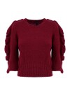 Sweater with ruffles - 1