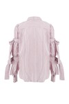 Camicia a righe con nastri - 2