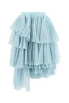 Asymmetrical tulle skirt - 1