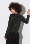 Maglia decorata in full crystal - 2