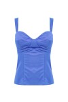 Satin-effect bustier - 1