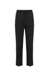 Pantaloni taglio crop flare - 1